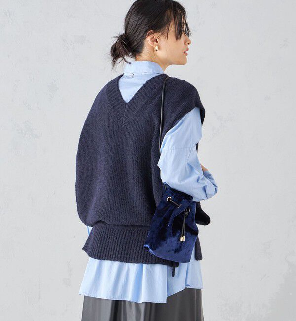 SHIPS for women「ファンシーヤーン 2WAY ベスト ◇」|ベスト・ジレ|