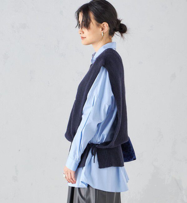 SHIPS for women「ファンシーヤーン 2WAY ベスト ◇」|ベスト・ジレ|