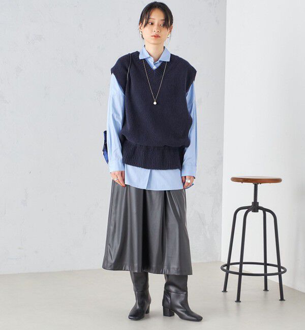 SHIPS for women「ファンシーヤーン 2WAY ベスト ◇」|ベスト・ジレ|