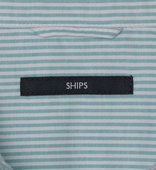 SHIPS「SHIPS: セミワイドカラー ライトオックス ロングスリーブ シャツ」|シャツ・ブラウス|