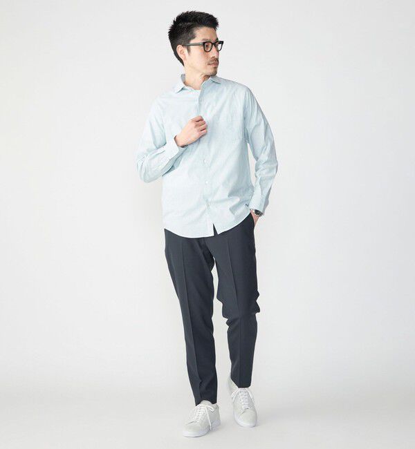 SHIPS「SHIPS: セミワイドカラー ライトオックス ロングスリーブ シャツ」|シャツ・ブラウス|