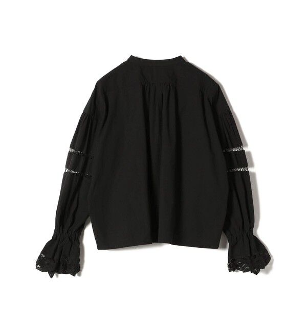 SHIPS for women「【SHIPS別注】VIOLETTE ROOM:〈手洗い可能〉レース ブラウス」|シャツ・ブラウス|
