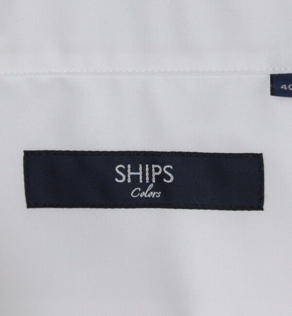 SHIPS Colors 「SHIPS Colors:イージーアイロン ワイドカラー ロングスリーブ シャツ」|シャツ・ブラウス|