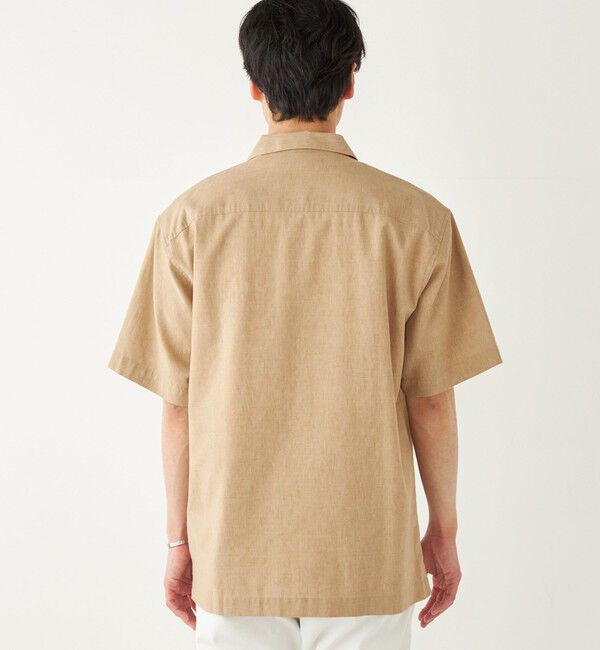 SHIPS Colors 「SHIPS Colors:コットンリネン COOLMAX オープンカラー シャツ◇」|シャツ・ブラウス|