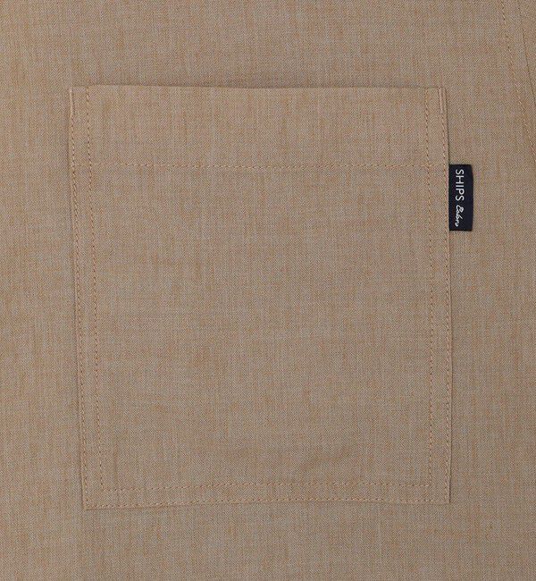 SHIPS Colors 「SHIPS Colors:コットンリネン COOLMAX オープンカラー シャツ◇」|シャツ・ブラウス|