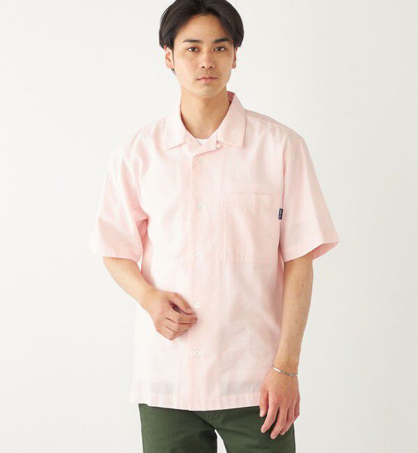 SHIPS Colors 「SHIPS Colors:コットンリネン COOLMAX オープンカラー シャツ◇」|シャツ・ブラウス|