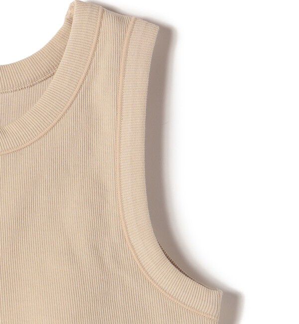 SHIPS for women「〈手洗い可能〉カップ付き リブ タンクトップ◇」|インナー|