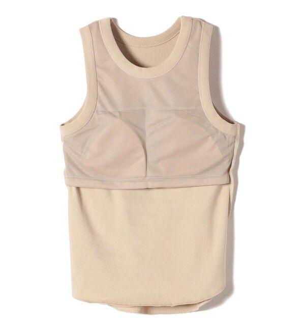 SHIPS for women「〈手洗い可能〉カップ付き リブ タンクトップ◇」|インナー|