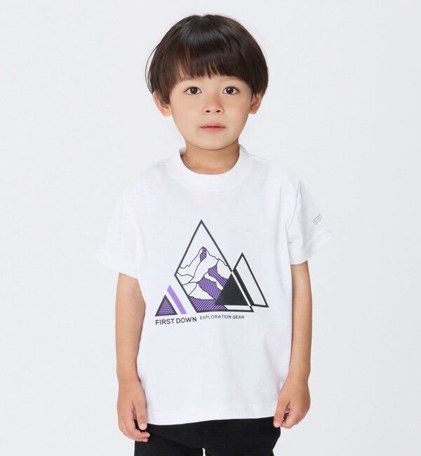 SHIPS Colors 「【SHIPS Colors KIDS別注】FIRST DOWN:プリントTEE(100~150cm)」|Tシャツ・カットソー|