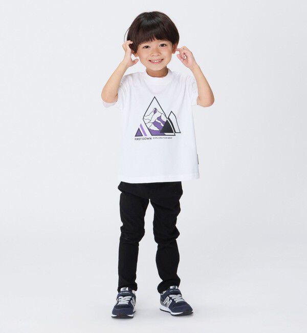 SHIPS Colors 「【SHIPS Colors KIDS別注】FIRST DOWN:プリントTEE(100~150cm)」|Tシャツ・カットソー|
