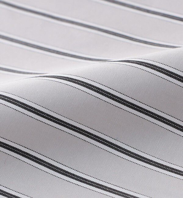 SHIPS「SHIPS: ハイカウント スーピマコットン バンドカラー ショートスリーブ シャツ」|シャツ・ブラウス|