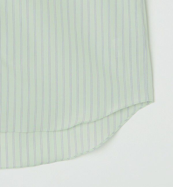 SHIPS「SHIPS: ハイカウント スーピマコットン バンドカラー ショートスリーブ シャツ」|シャツ・ブラウス|