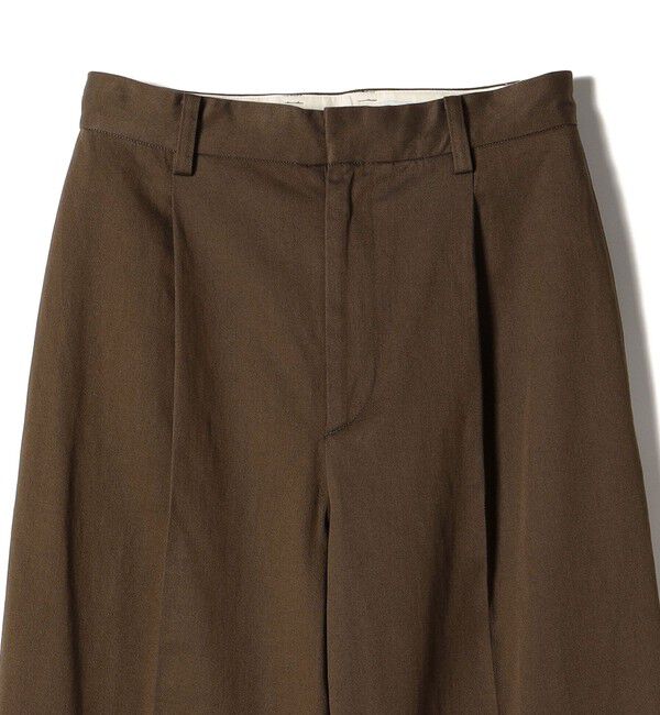 SHIPS for women「〈手洗い可能〉ストレッチ チノ タック パンツ」|チノ|