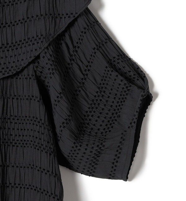 SHIPS Colors 「SHIPS Colors:〈手洗い可能〉シャーリング ビッグカラー ブラウス」|シャツ・ブラウス|