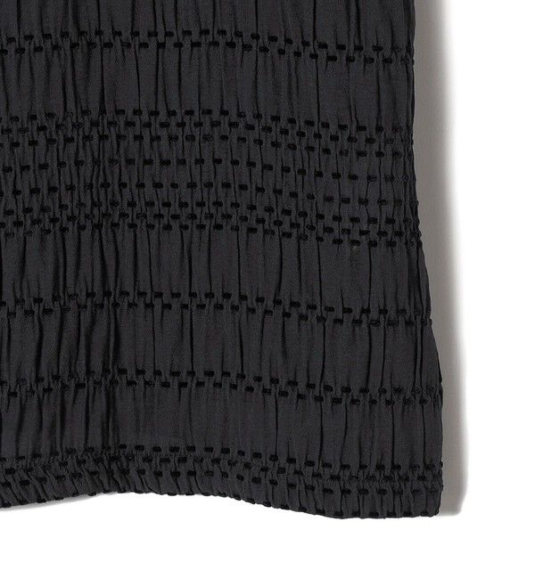 SHIPS Colors 「SHIPS Colors:〈手洗い可能〉シャーリング ビッグカラー ブラウス」|シャツ・ブラウス|