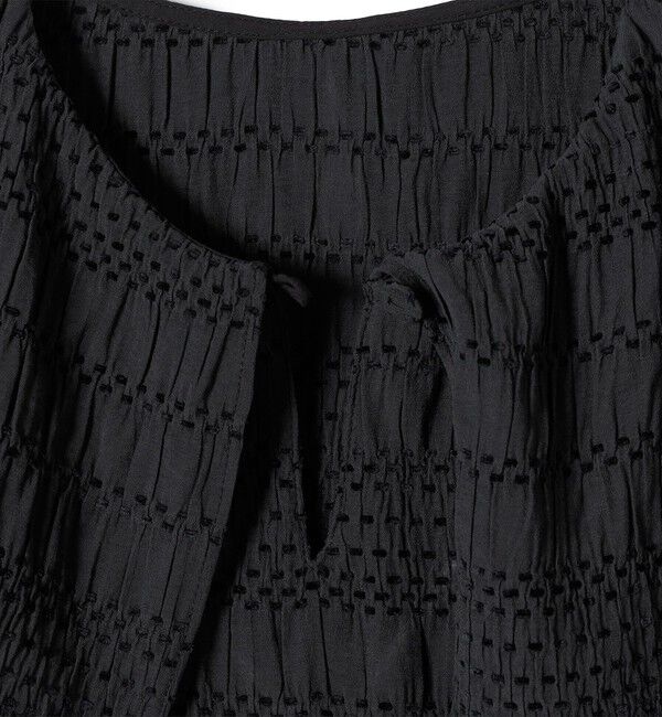 SHIPS Colors 「SHIPS Colors:〈手洗い可能〉シャーリング ビッグカラー ブラウス」|シャツ・ブラウス|