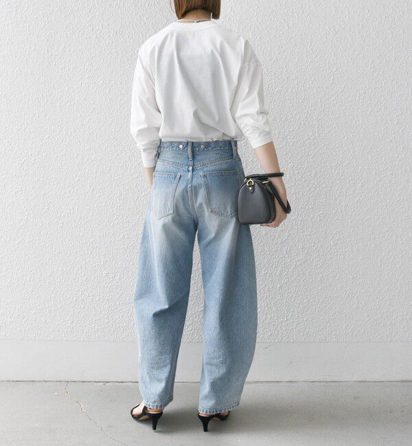 SHIPS any「SHIPS any:〈洗濯機可能〉マルチ ロングスリーブ ワイド TEE」|Tシャツ・カットソー|