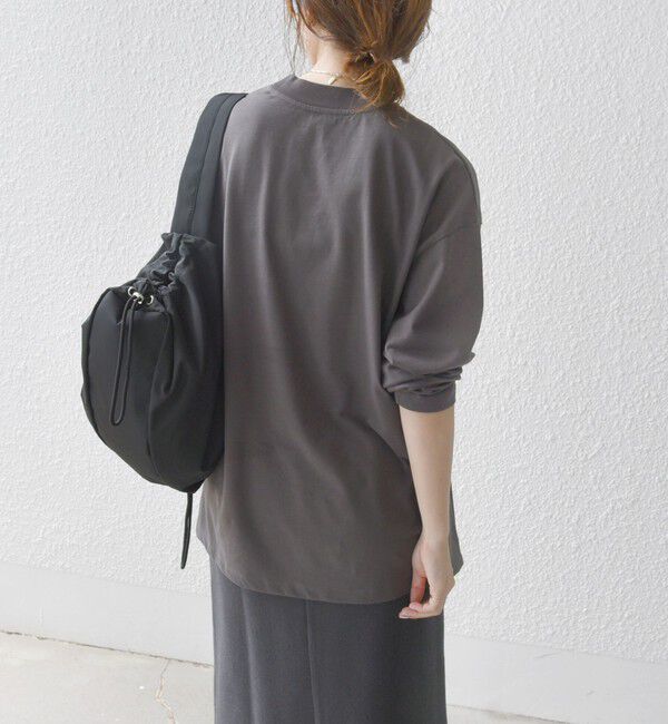 SHIPS any「SHIPS any:〈洗濯機可能〉マルチ ロングスリーブ ワイド TEE」|Tシャツ・カットソー|