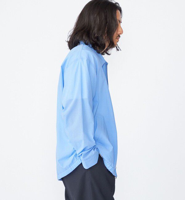 SHIPS「SHIPS:〈洗濯機可能〉ローン シャツ ジップ ブルゾン」|ブルゾン・スタジャン|