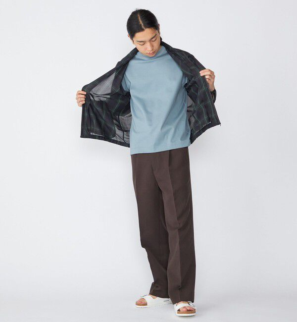 SHIPS「SHIPS:〈洗濯機可能〉ローン シャツ ジップ ブルゾン」|ブルゾン・スタジャン|