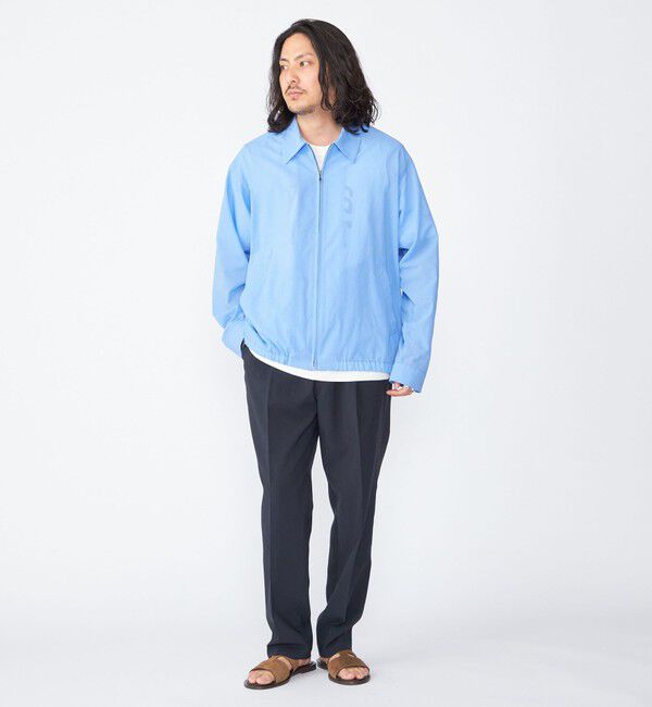 SHIPS「SHIPS:〈洗濯機可能〉ローン シャツ ジップ ブルゾン」|ブルゾン・スタジャン|