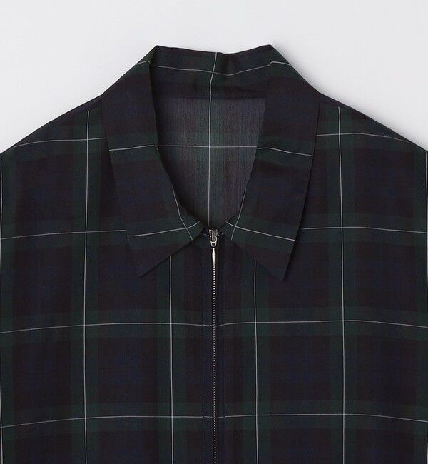 SHIPS「SHIPS:〈洗濯機可能〉ローン シャツ ジップ ブルゾン」|ブルゾン・スタジャン|