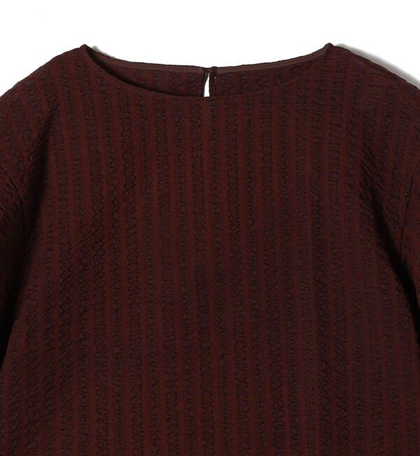 SHIPS for women「〈手洗い可能〉タック バルーン スリーブ 5分袖 ブラウス」|シャツ・ブラウス|