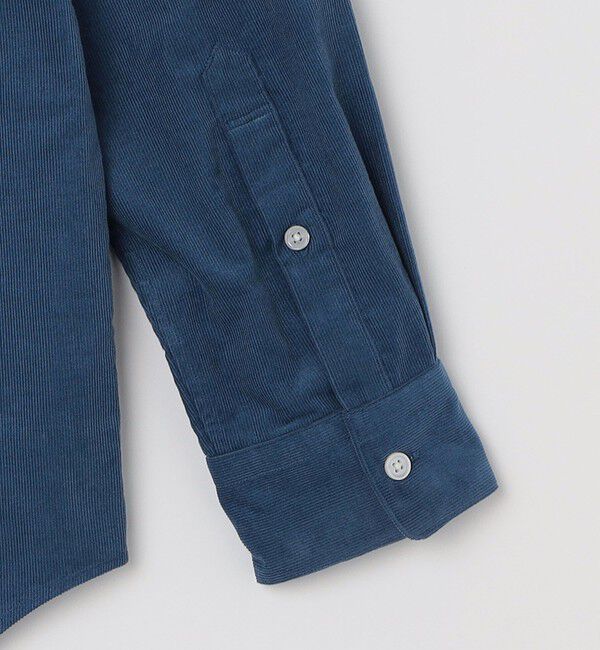 SHIPS any「SHIPS any: カラーコットン コーデュロイ リラックス バンドカラー シャツ◇」|シャツ・ブラウス|