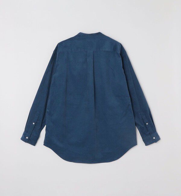 SHIPS any「SHIPS any: カラーコットン コーデュロイ リラックス バンドカラー シャツ◇」|シャツ・ブラウス|