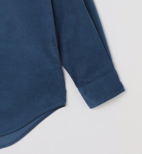 SHIPS any「SHIPS any: カラーコットン コーデュロイ リラックス バンドカラー シャツ◇」|シャツ・ブラウス|