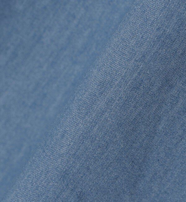 SHIPS Colors 「SHIPS Colors:〈洗濯機可能〉4.5オンス デニム ワイドカラー シャツ◇」|シャツ・ブラウス|