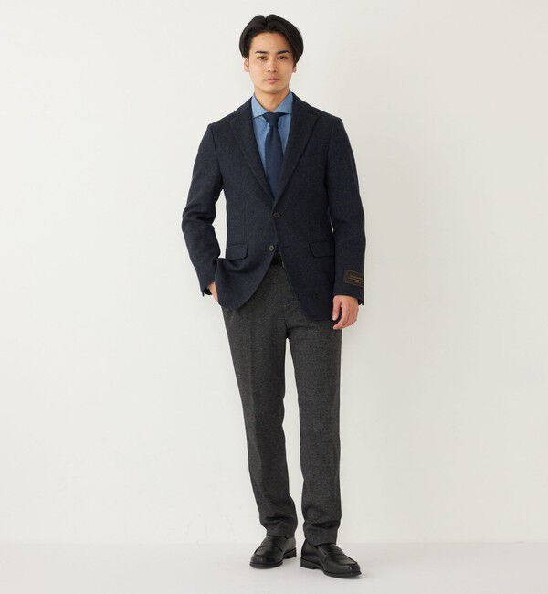 SHIPS Colors 「SHIPS Colors:〈洗濯機可能〉4.5オンス デニム ワイドカラー シャツ◇」|シャツ・ブラウス|