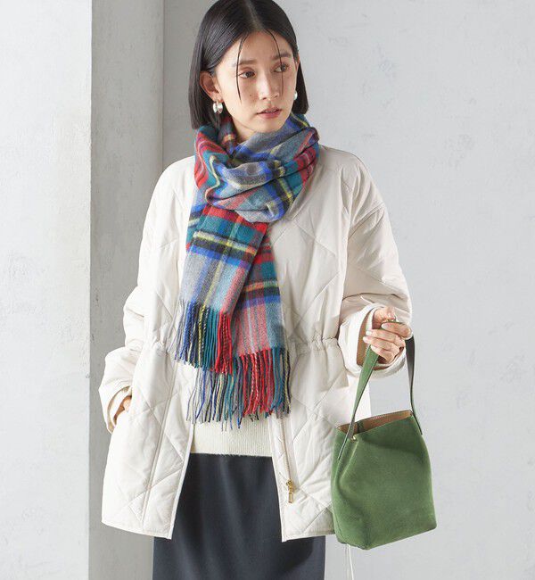 SHIPS for women「〈手洗い可能〉キルティング サイドジップ ブルゾン」|ブルゾン・スタジャン|