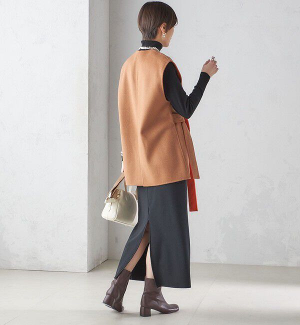 SHIPS for women「配色 リバー ジレ」|ベスト・ジレ|
