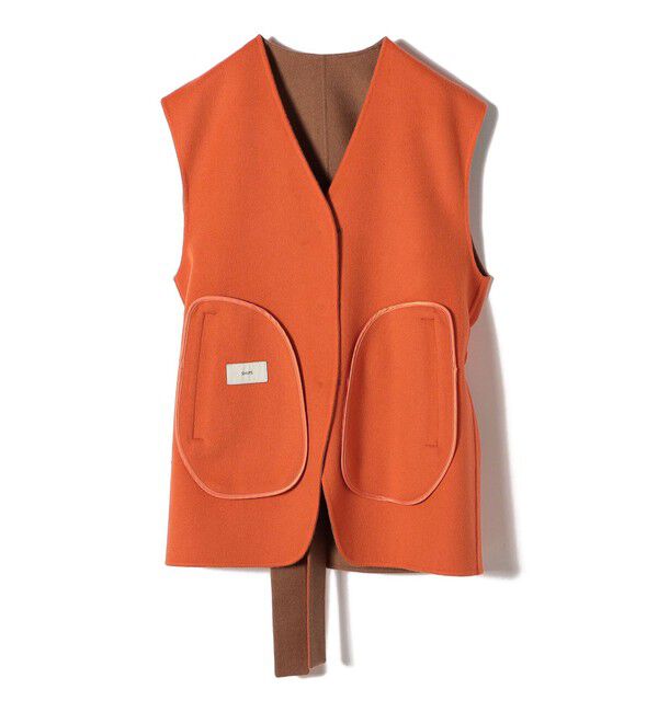 SHIPS for women「配色 リバー ジレ」|ベスト・ジレ|