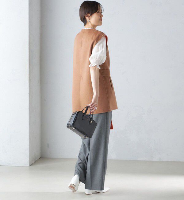 SHIPS for women「配色 リバー ジレ」|ベスト・ジレ|