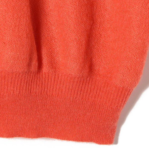 SHIPS for women「〈手洗い可能〉モヘヤ パイル Vネック プルオーバー」|ニット・セーター|