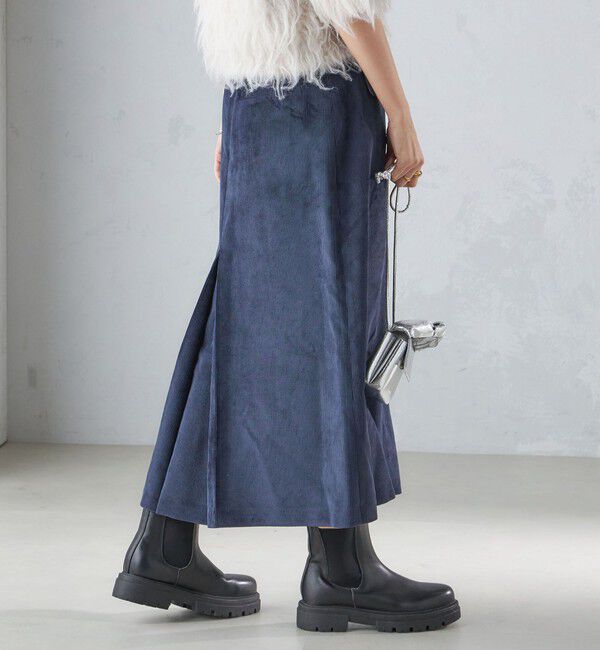 SHIPS for women「〈洗濯機可能〉コーデュロイ セミフレア スカート」|スカート|