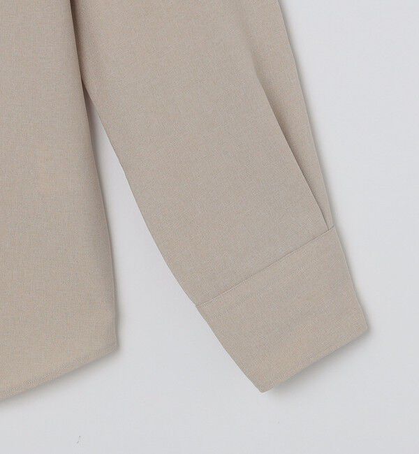 SHIPS Colors 「SHIPS Colors:〈洗濯機可能〉イージーケア ウールライク ワイドカラー シャツ」|シャツ・ブラウス|