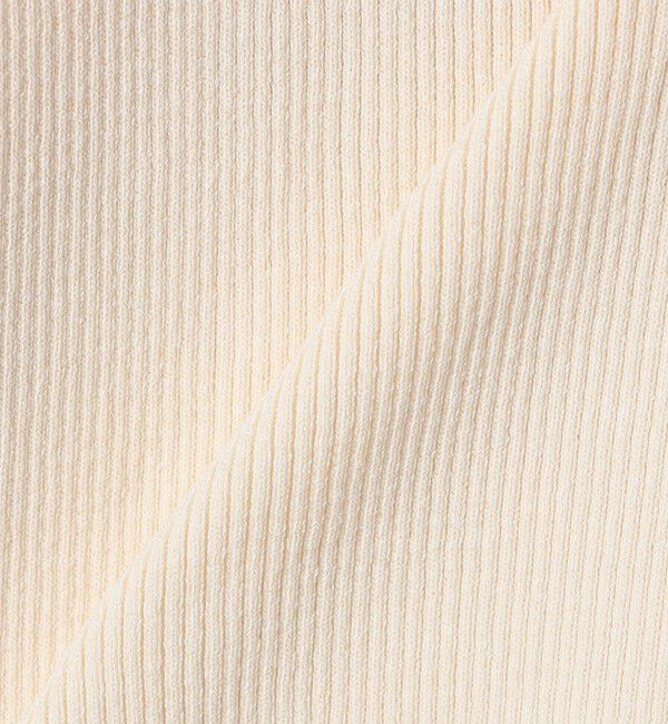 SHIPS for women「〈手洗い可能〉レーヨン ポリ リブ クルーネック カーディガン」|カーディガン|