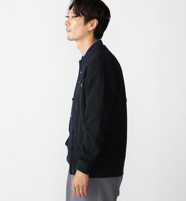 SHIPS「【SHIPS別注】LACOSTE: コットン/ポリエステル Vネック カーディガン 24FW」|カーディガン|