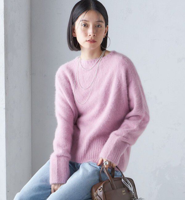 SHIPS for women「〈手洗い可能〉FOX クルーネック プルオーバー」|ニット・セーター|