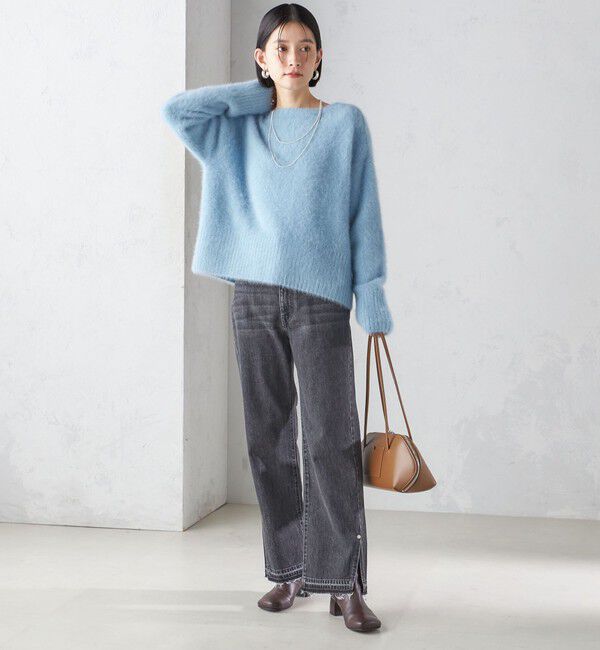 SHIPS for women「〈手洗い可能〉FOX クルーネック プルオーバー」|ニット・セーター|