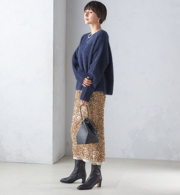 SHIPS for women「〈手洗い可能〉FOX クルーネック プルオーバー」|ニット・セーター|