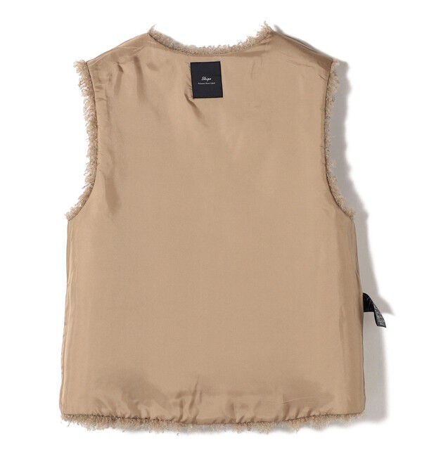 SHIPS for women「SHIPS Primary Navy Label:カーリー ジレ」|ベスト・ジレ|