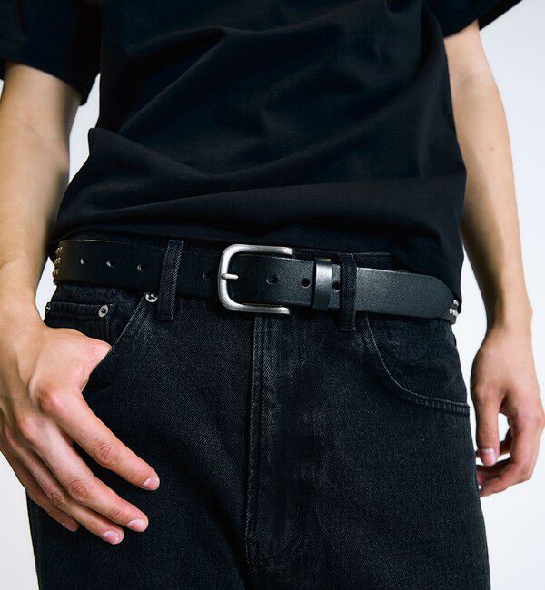 SHIPS「City Ambient Products: ワンサイズ スタッズベルト」|ベルト|
