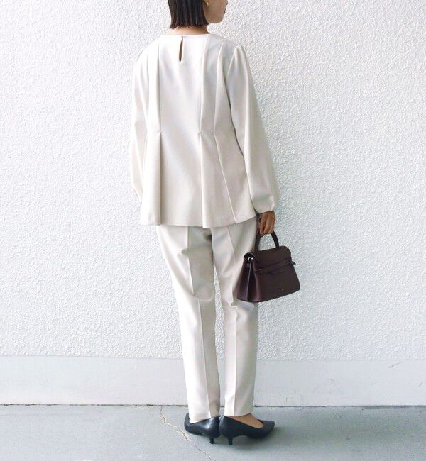 SHIPS for women「ダブル クロス ブラウス（セレモニー対応可）」|シャツ・ブラウス|