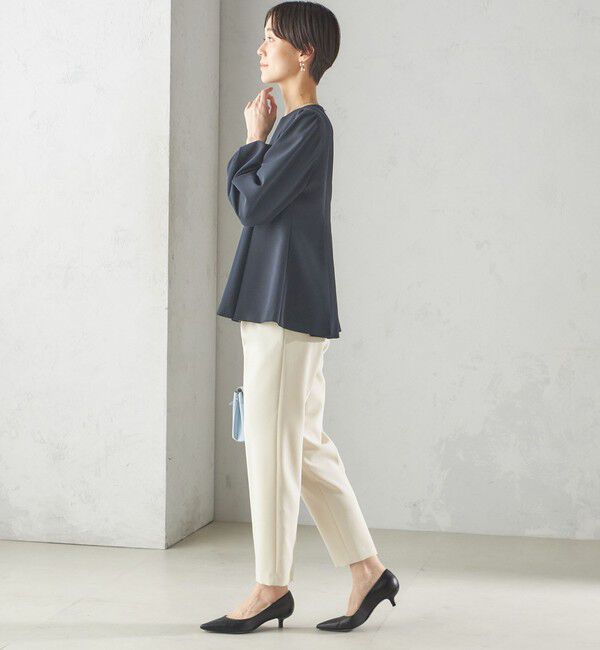 SHIPS for women「ダブル クロス ブラウス（セレモニー対応可）」|シャツ・ブラウス|