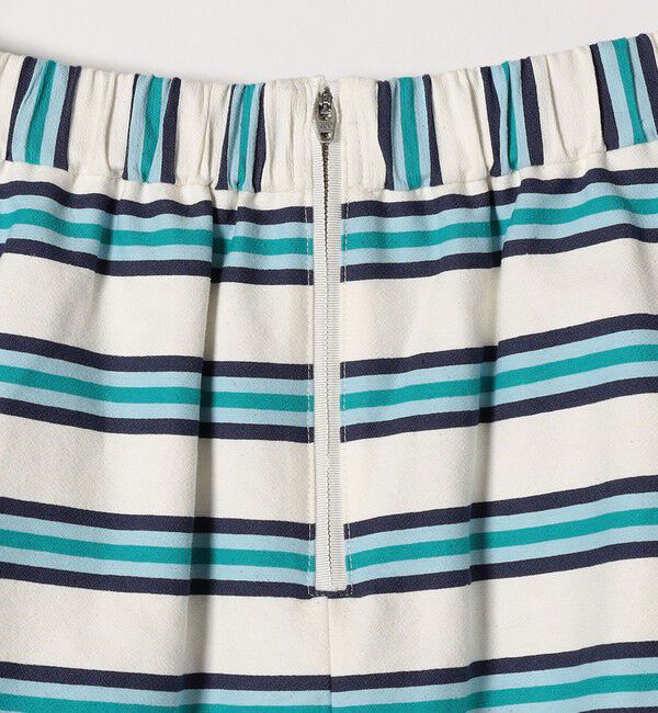 SHIPS any「SHIPS any:キャンバス ボーダー Aライン スカート」|スカート|