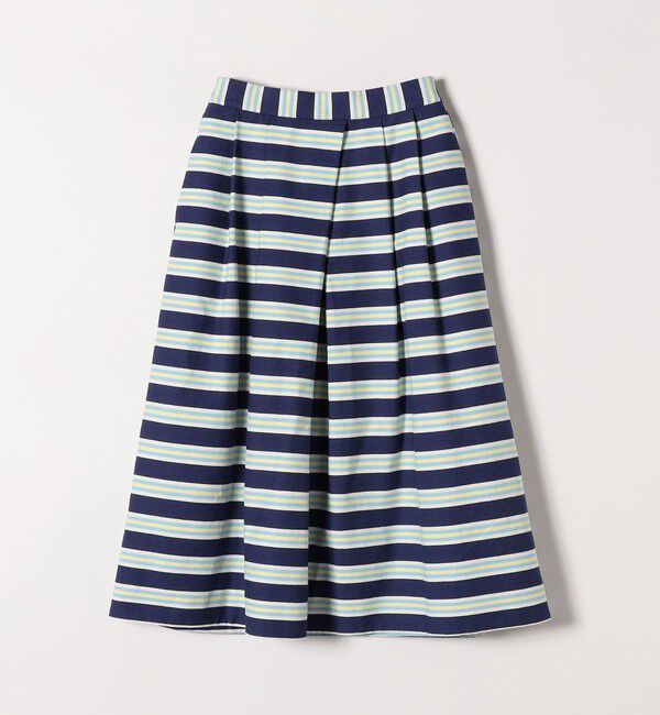 SHIPS any「SHIPS any:キャンバス ボーダー Aライン スカート」|スカート|